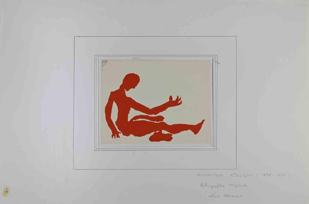 Alexander Calder Circus Reproduction Lithograph After a Drawing