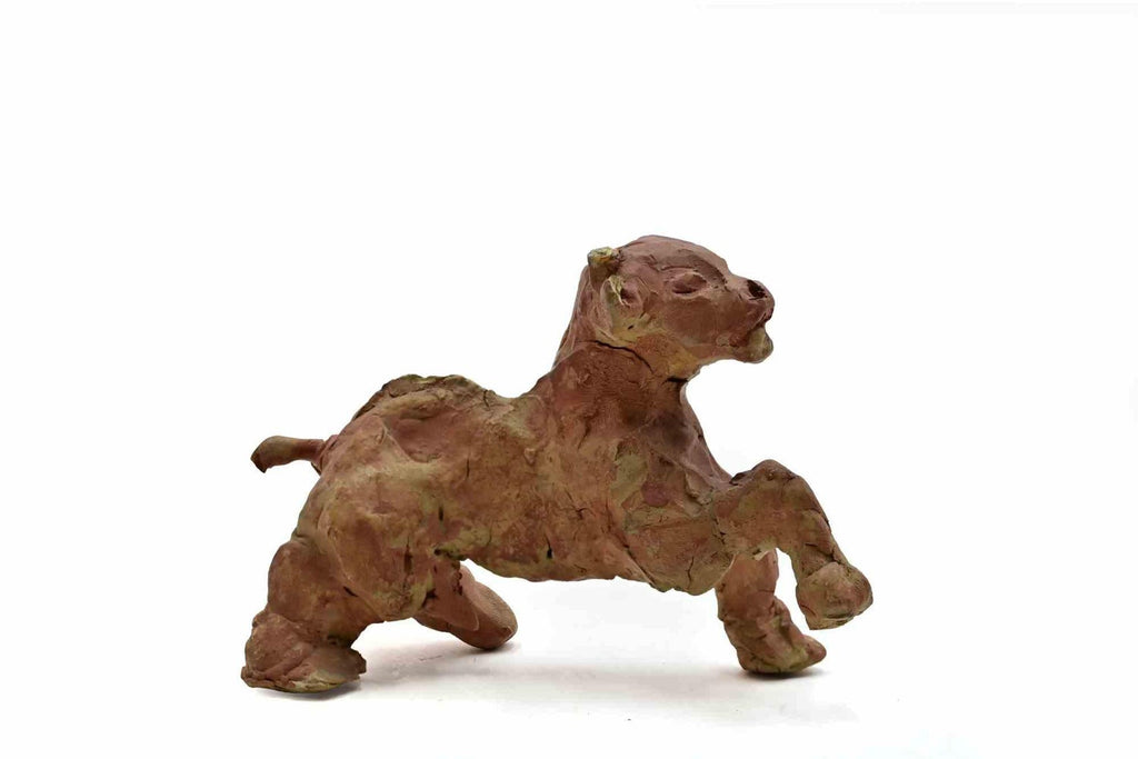 Post Modernist Color Pop Art Metal Dog Sculpture Memphis Milano Peter Shire LA