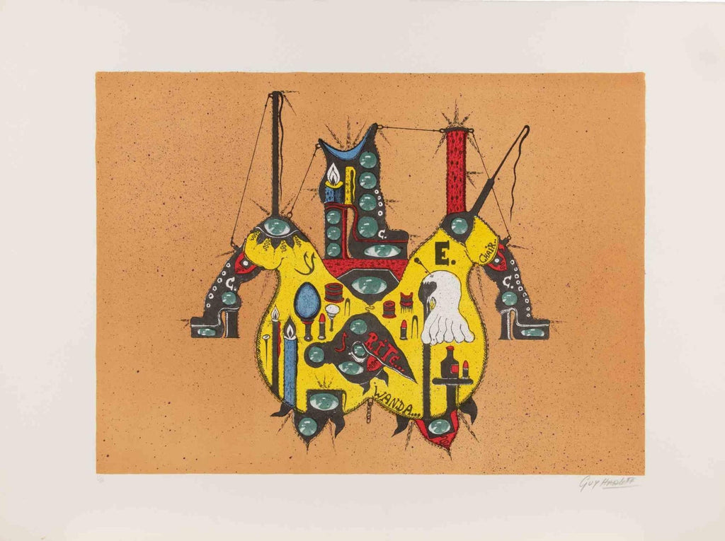 1960's Pop Art Silkscreen Print 108$ Bill Inflation Hand Signed and Numbered