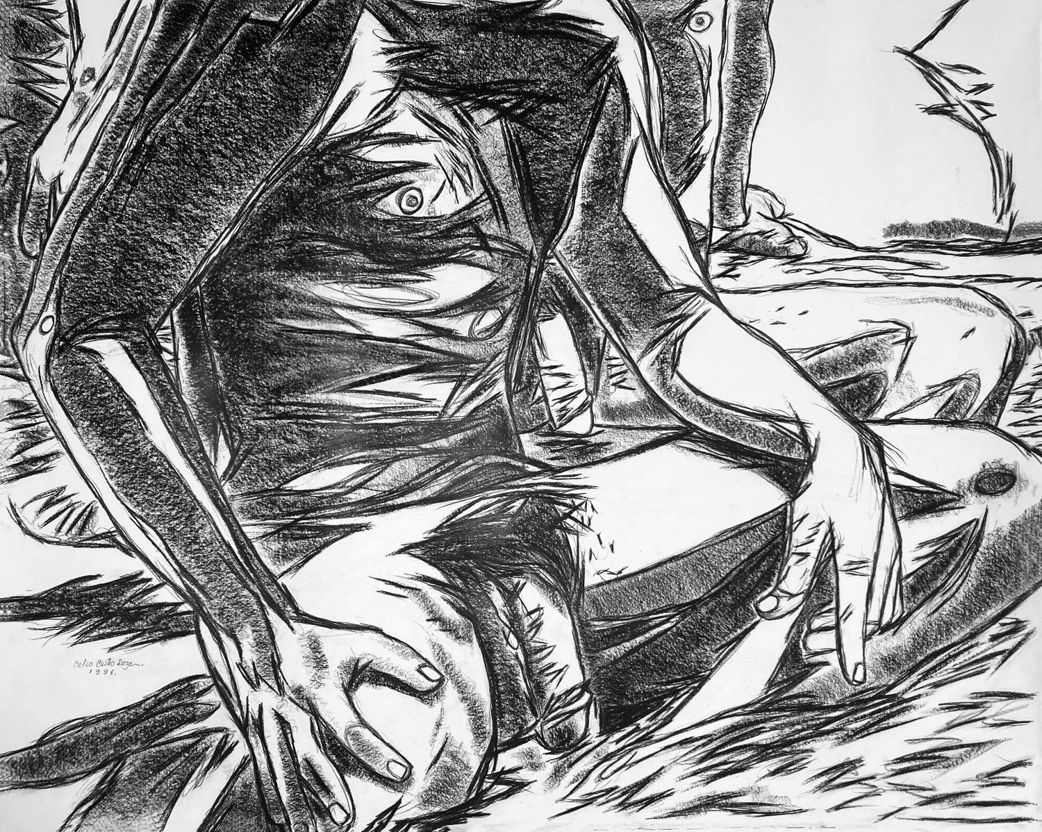 Exquisite Corpse, Cadavre Exquis, Spanish Surrealist Drawing 3 Artists