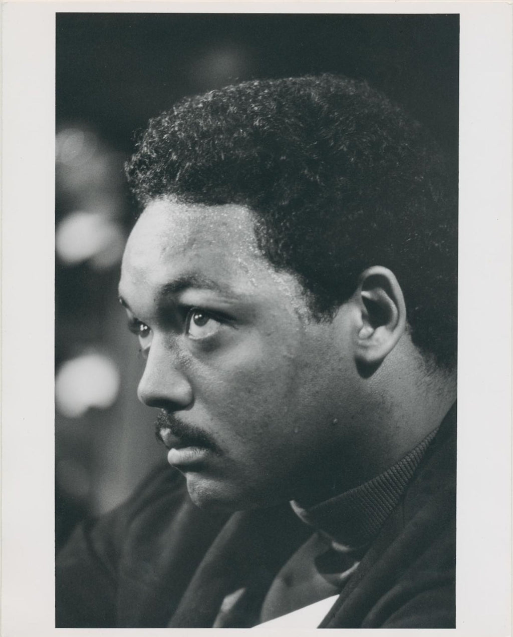 Vintage Print Silver Gelatin Signed Photograph Don King Boxing Promoter