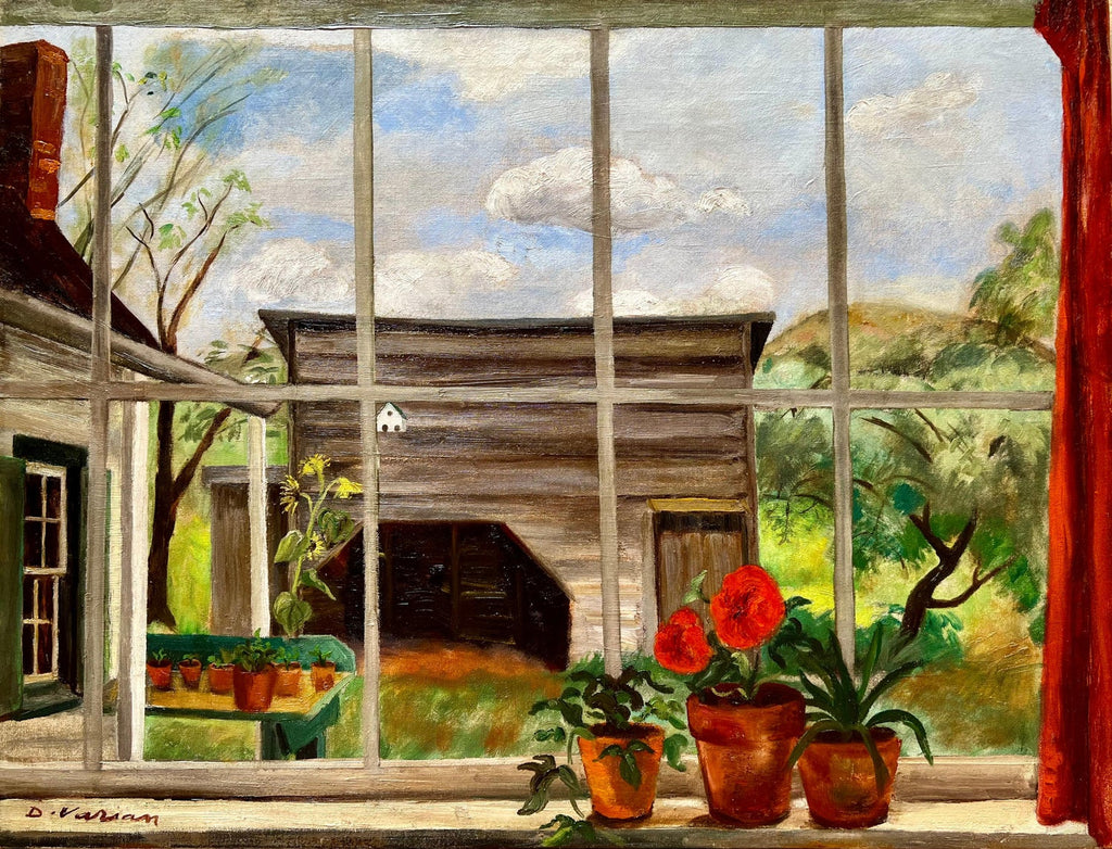 Cascade, Large Scale Modernist Oil Painting