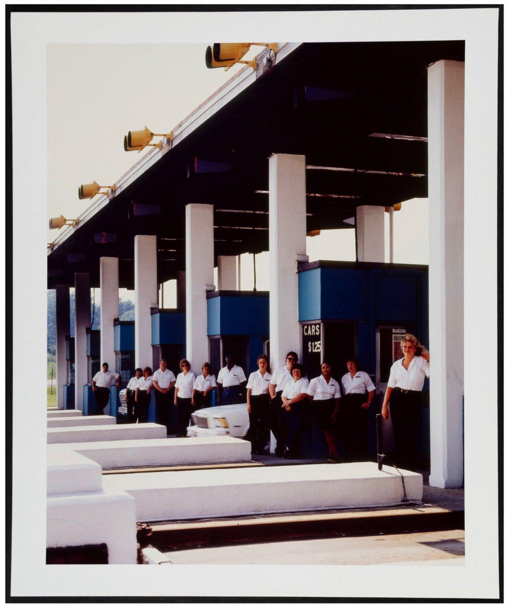Neal Slavin Groups in America Color Photograph Photo Print Toll Booth Operators