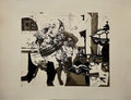 Jack Levine American Modernist Social Realist WPA Artist Aquatint Etching