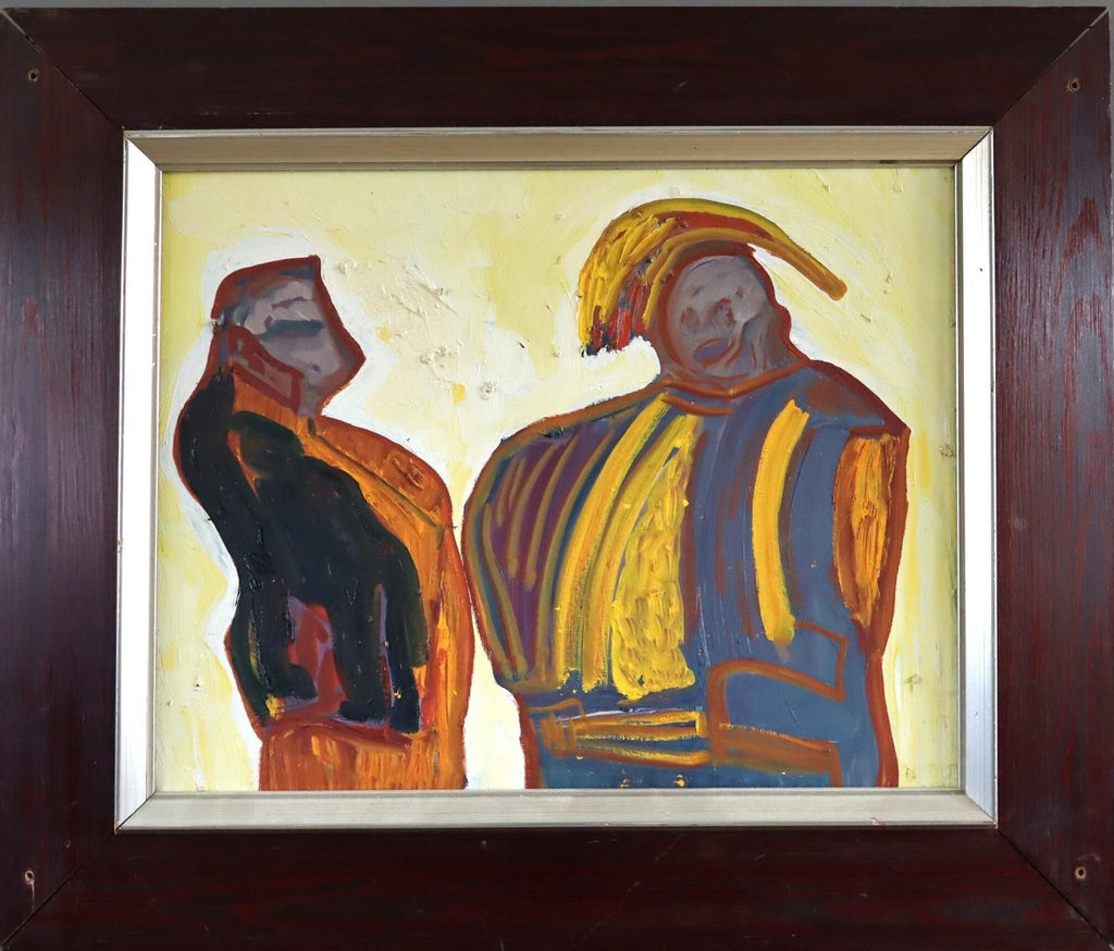 Oil Painting by Well Known Cartoonist and Illustrator Upper East Side, Manhattan