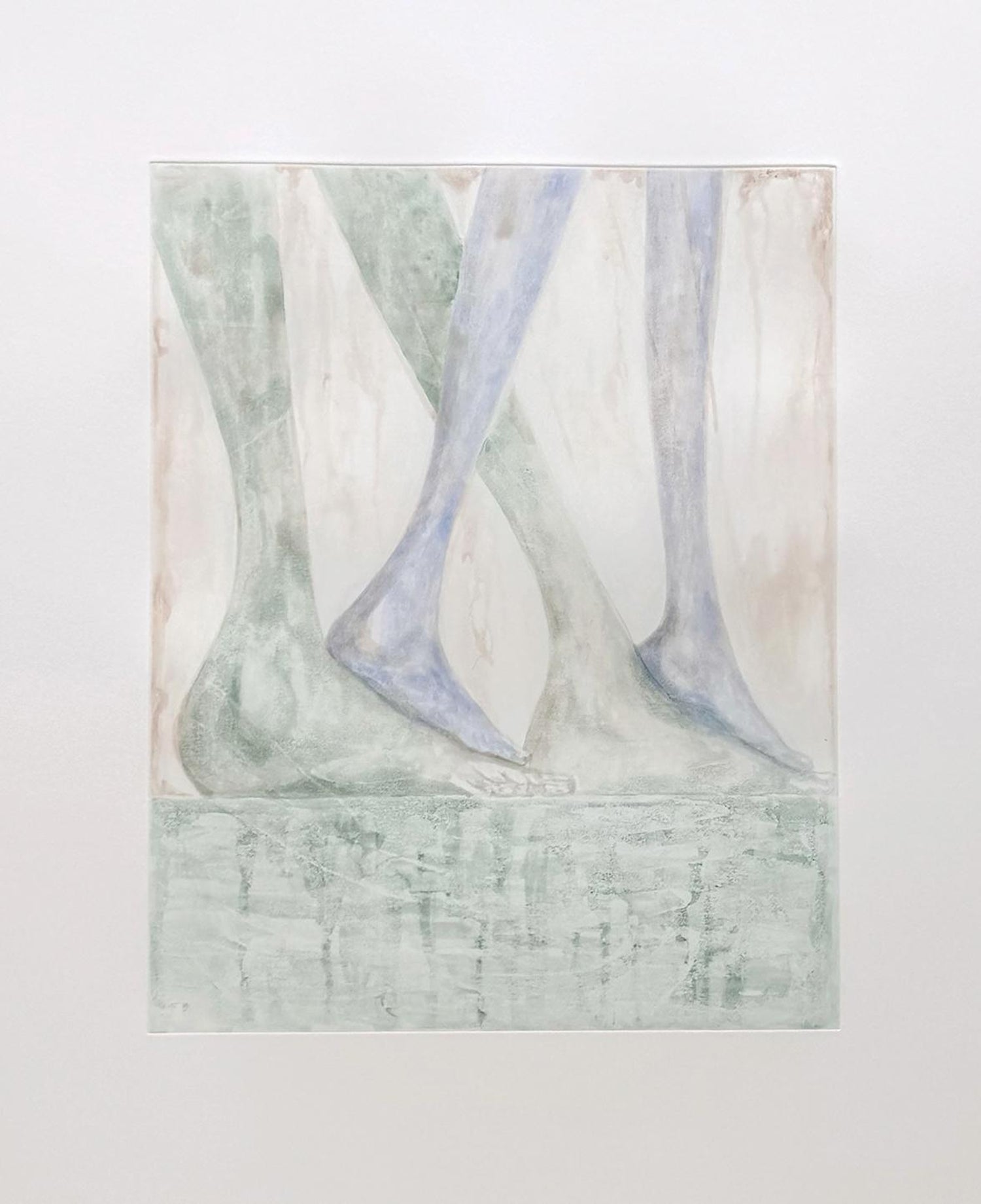 Paris Review Lithograph Francesco Clemente Neo Expressionist Italian Avant Garde