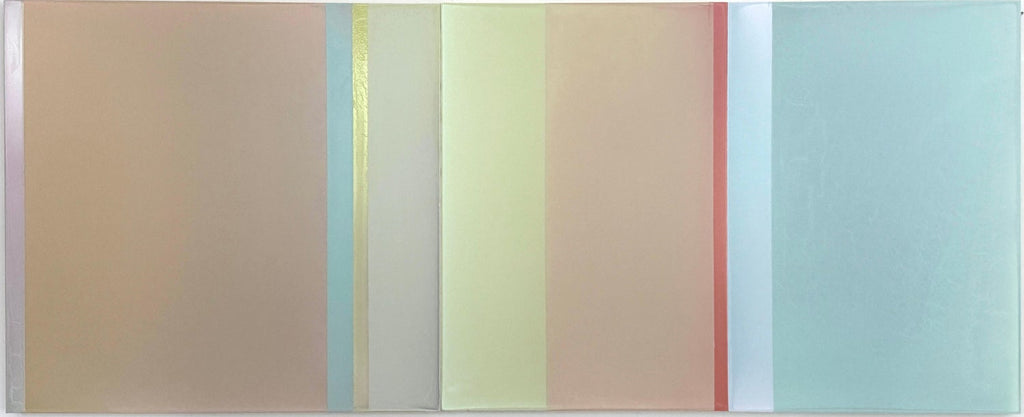 Patina & Silkscreen Painting on Steel Canadian Contemporary Art Marjan Eggermont