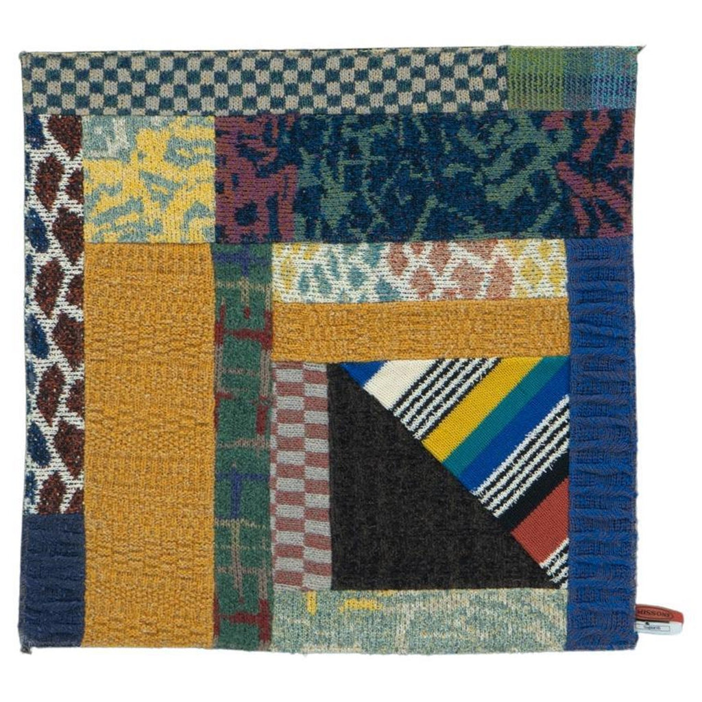 Israeli Hand Woven Colorful Wool Tapestry Weaving Menashe Kadishman Sheep Head