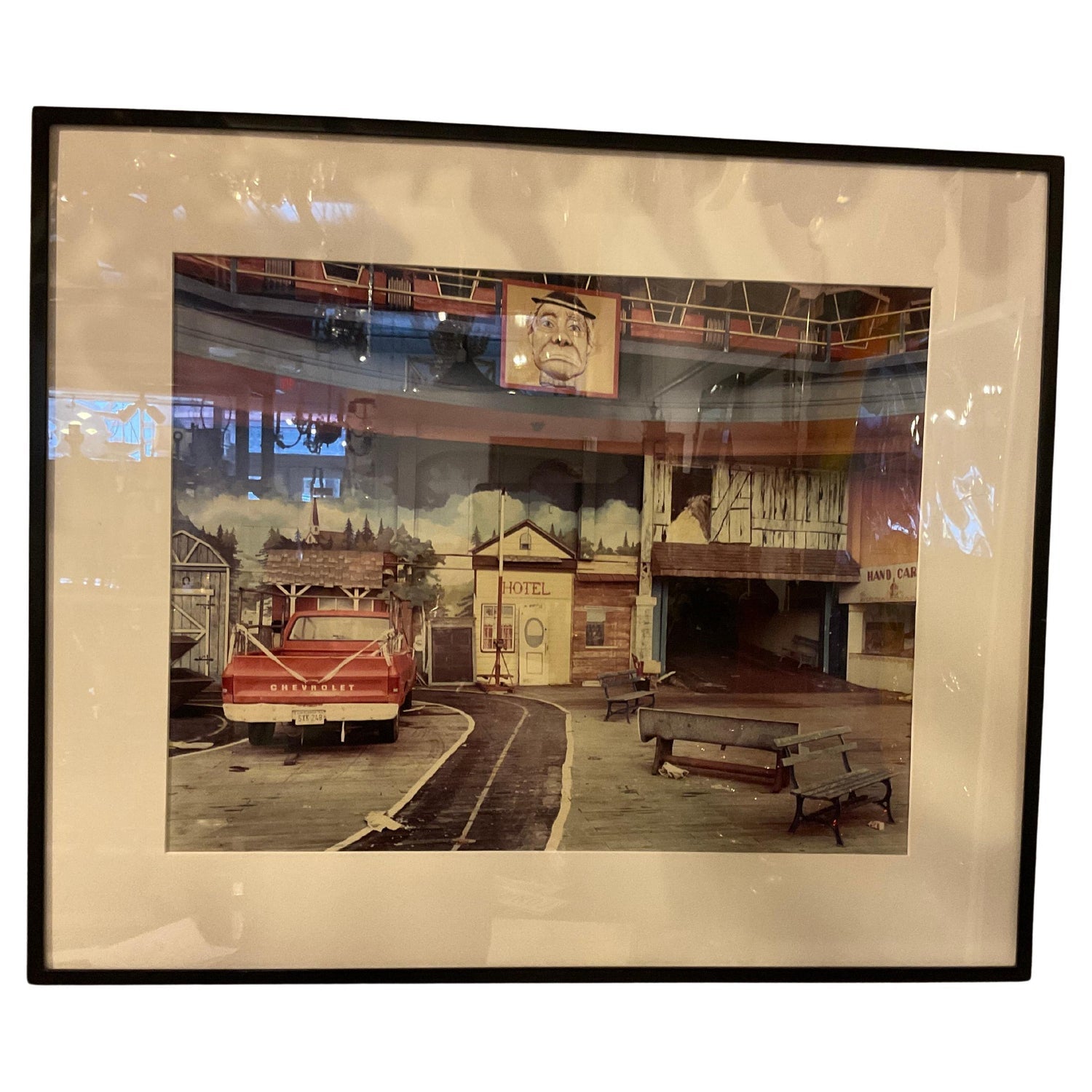 Dart Machine Oil Can Large Format Photo 24X20 Color Photograph Beach House, RI