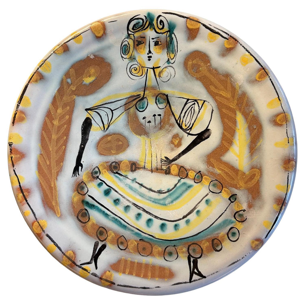 Post Modern Italian Passover Seder Plate Richard Ginori Art Porcelain Judaica