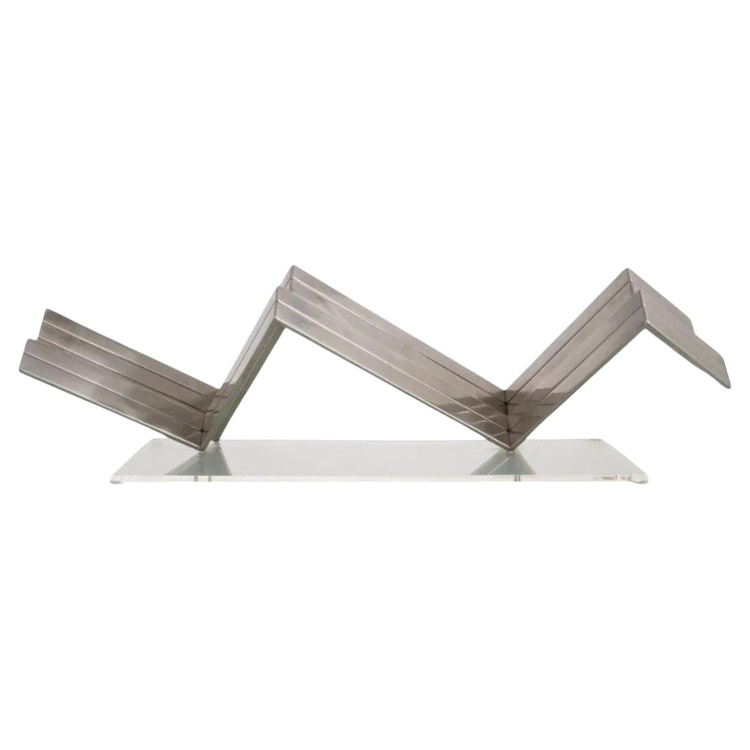 60s Kadishman Israeli sculpture in steel or aluminum Suspension