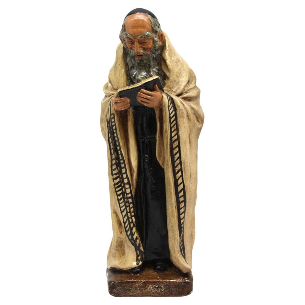 French Painted Maquette for Sculpture Judaica Klezmer Musician