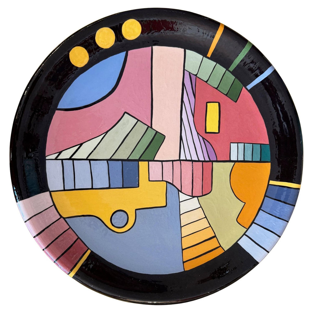 Post Modern Italian Passover Seder Plate Richard Ginori Art Porcelain Judaica
