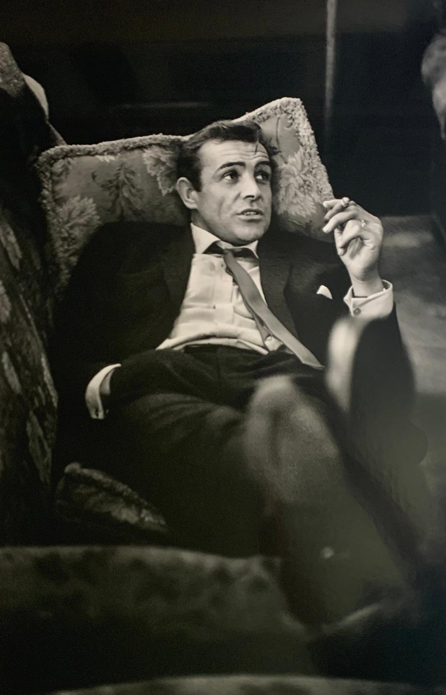 Vintage Silver Gelatin Print Photograph Gary Cooper, His Last Photo, Signed