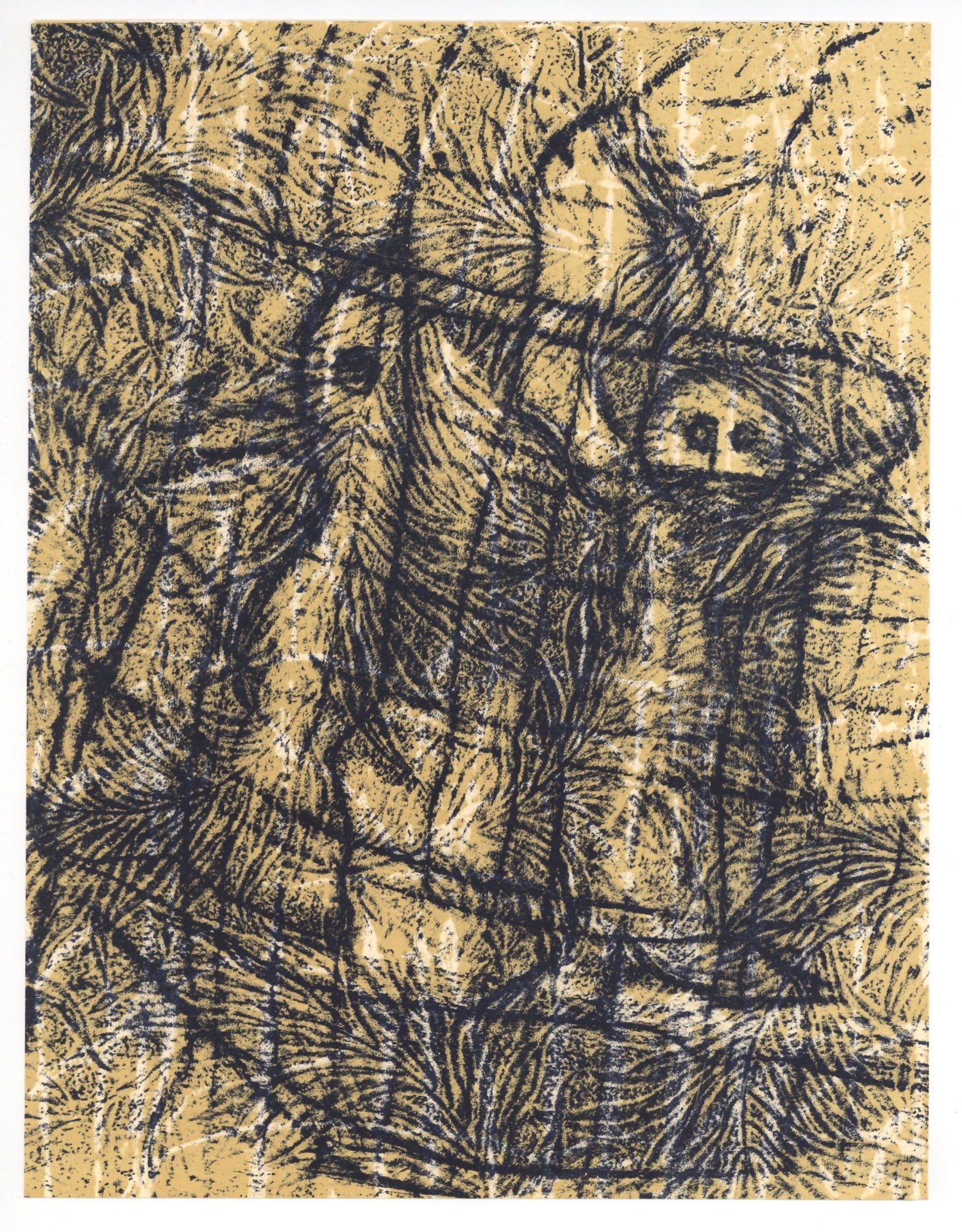 Max Ernst Dada Surrealist Hand Signed Lithograph Poster for a Jewish Museum