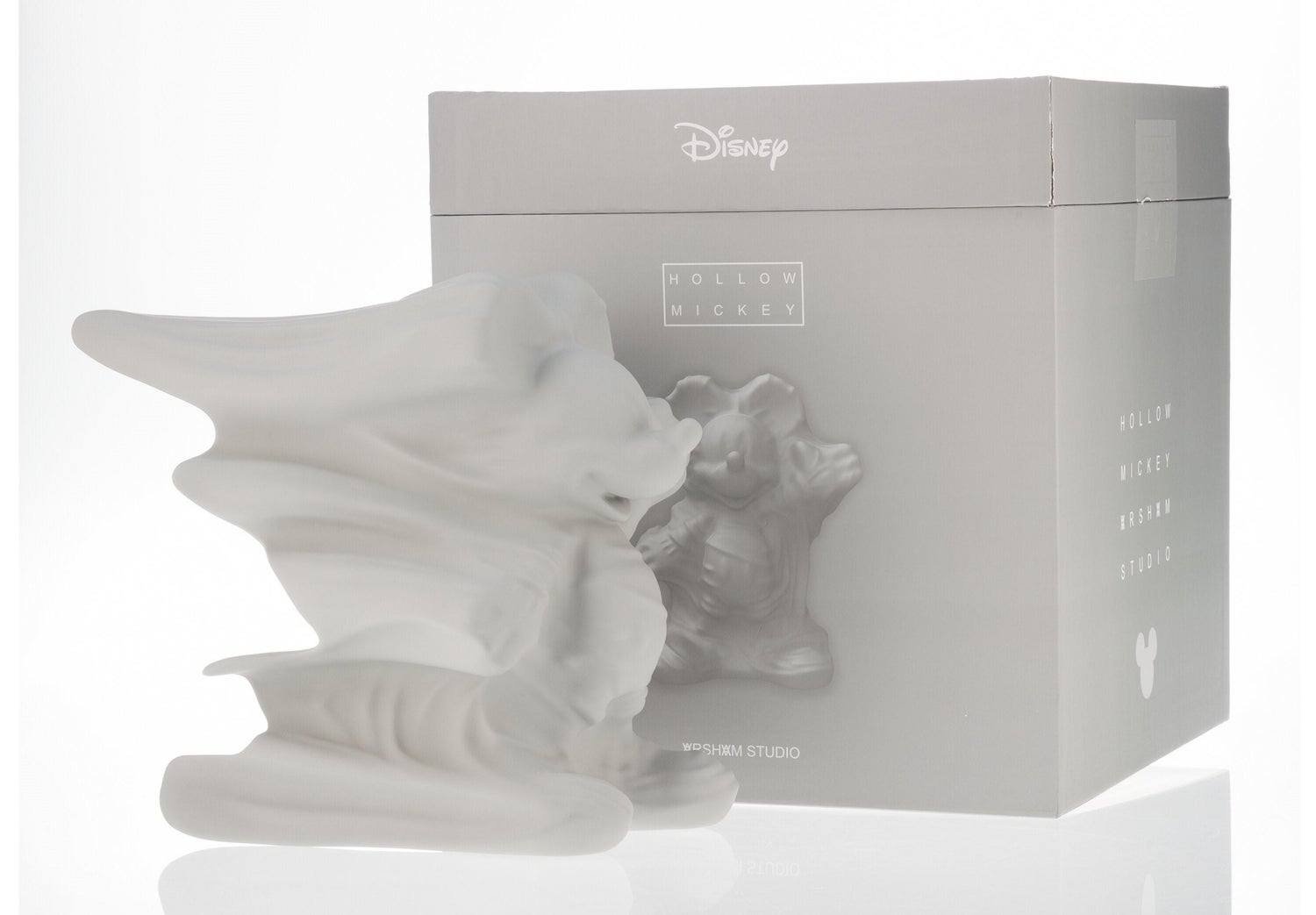 Daniel Arsham Hollow Mickey Mouse White Sculpture Walt Disney Art Collaboration