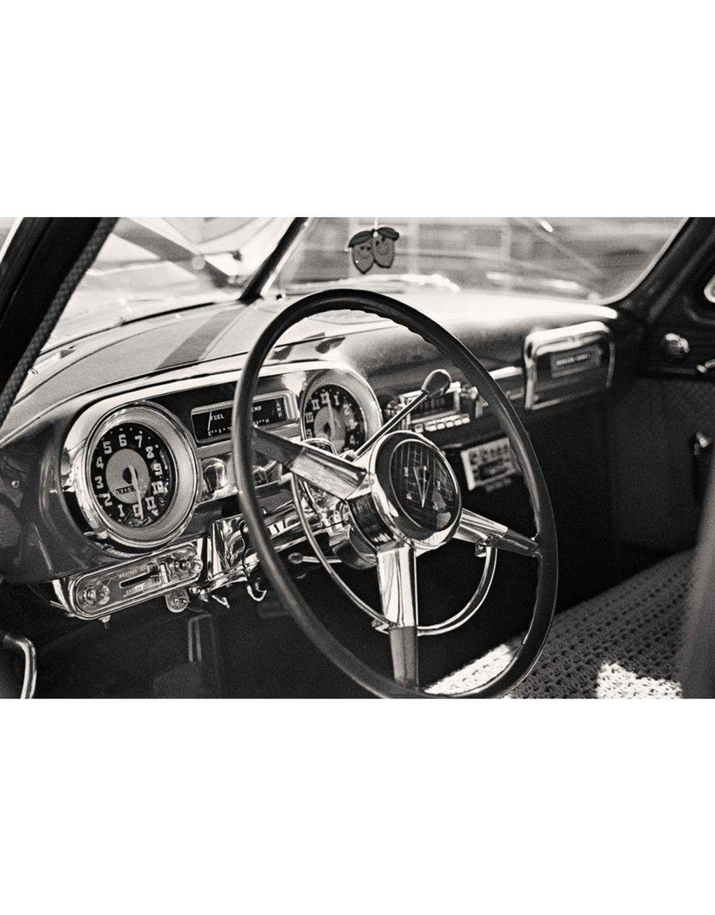 Vintage Silver Gelatin Old Car Wreck Photographer Nona Hatay