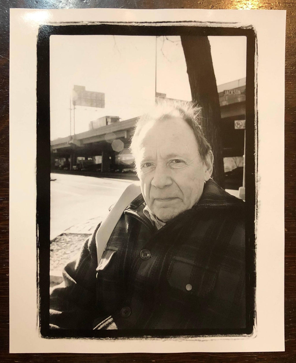 Vintage Signed Silver Gelatin Photograph Portrait Print of Anthony Haden Guest