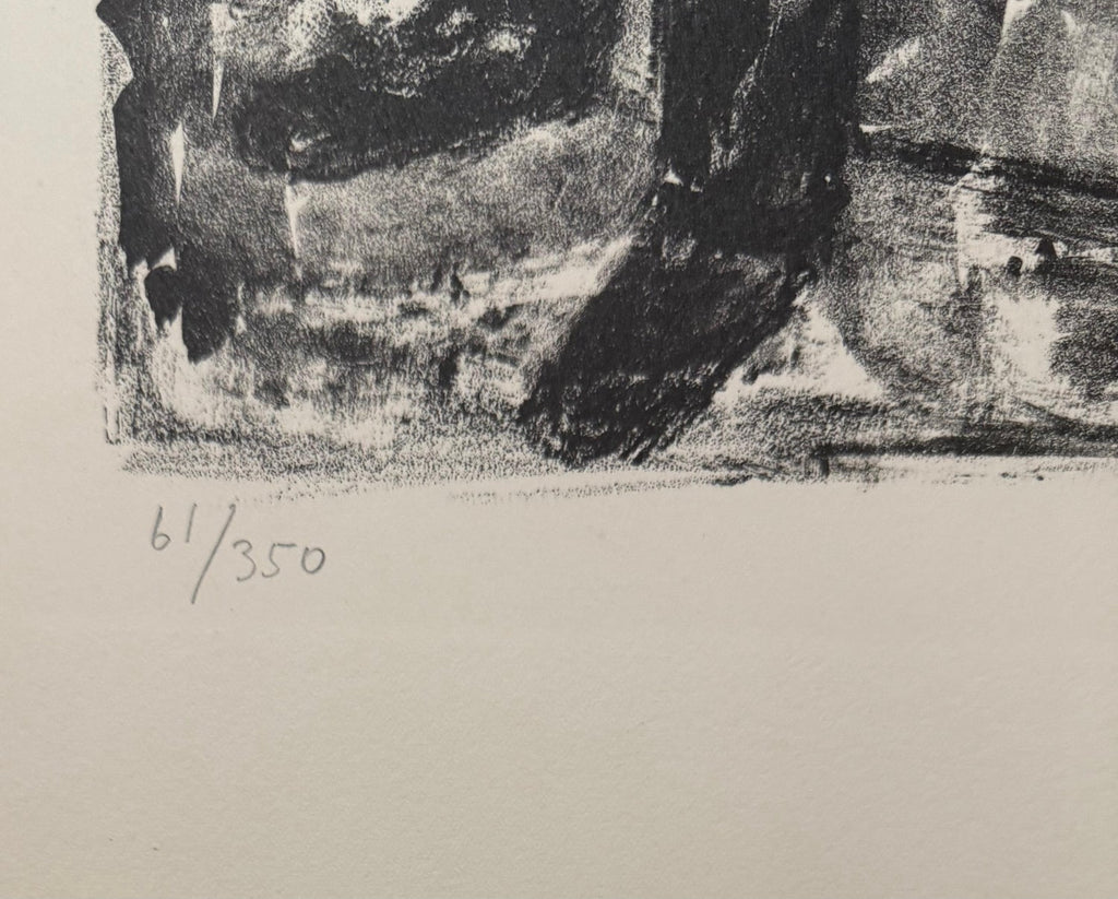 Lithuanian French Artist Arbit Blatas Lithograph Edouard Vuillard Ecole D'Paris