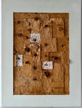Painted Wood Assemblage Abstract Art Sculpture Painting Gordon Powell Modernist