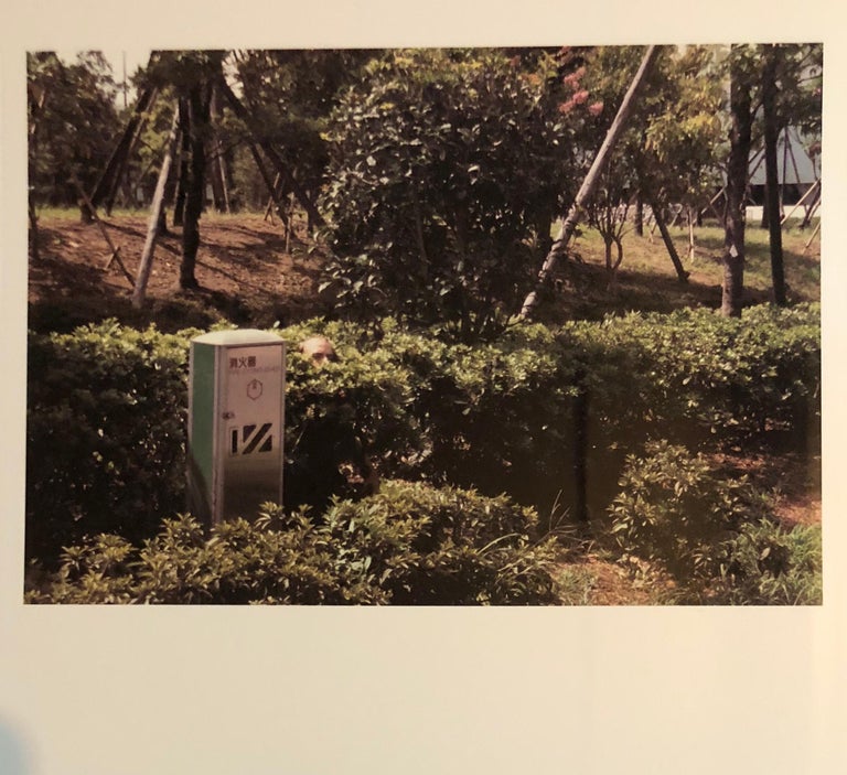 Vintage Color Photograph 'Hiding, Tokyo, Japan' 4 Photo Quadriptych Signed Ed.6