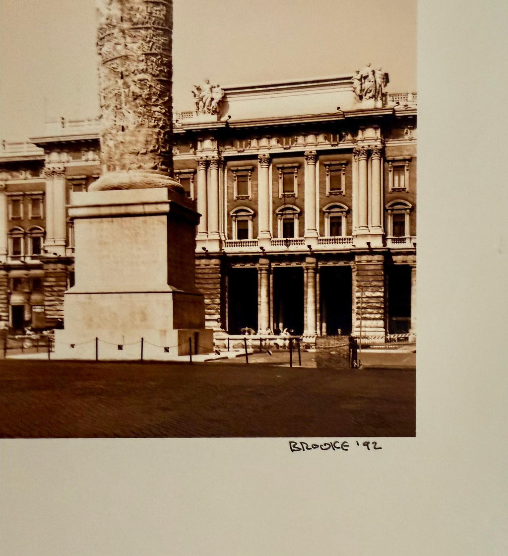 Vintage Architecture Photograph Rome Italy Steven Brooke Architectural Photo Art