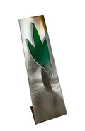Israeli Contemporary Abstract Geometric Painted Pierced Sculpture Zigi Ben Haim