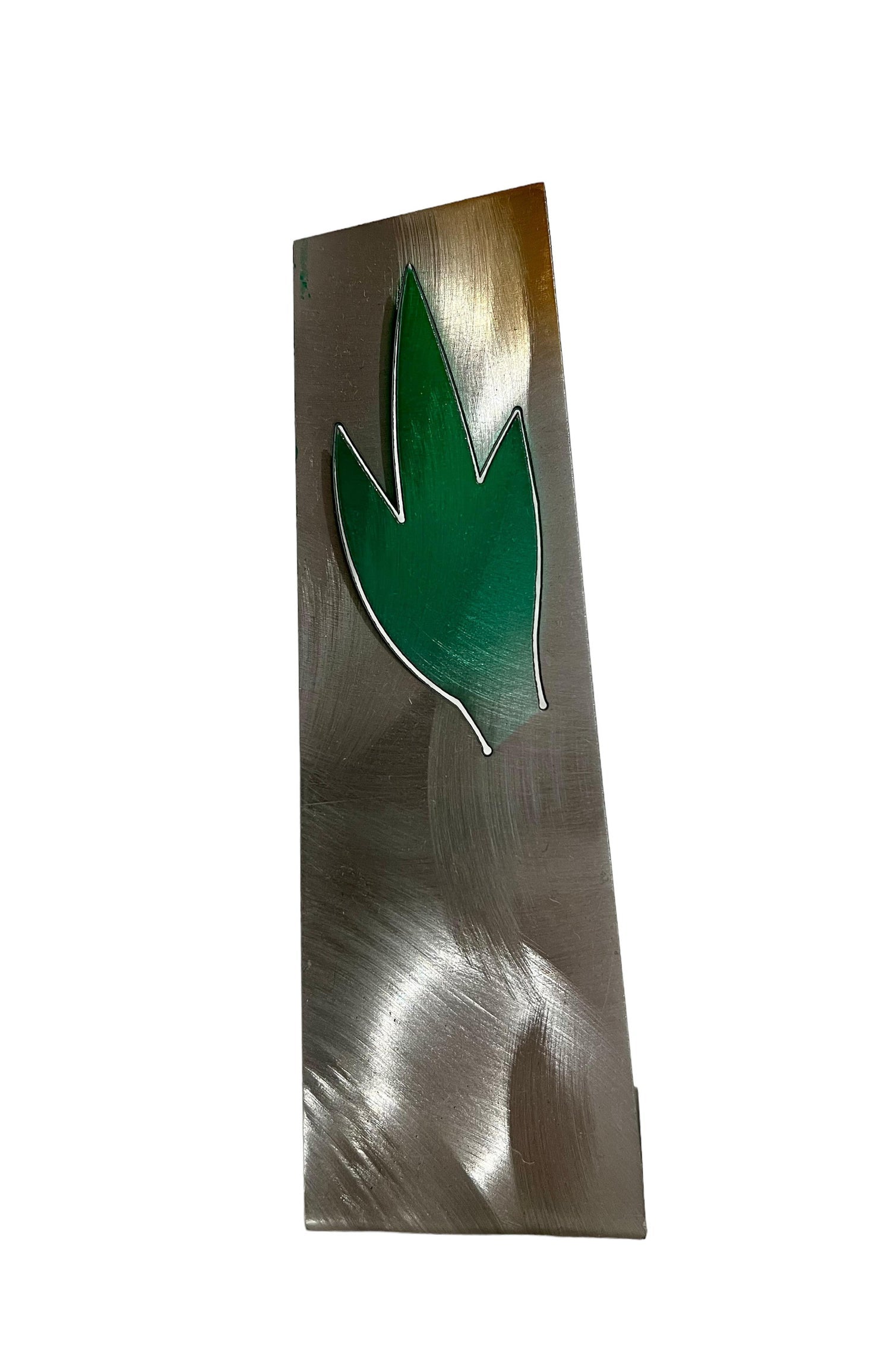 Israeli Contemporary Abstract Geometric Painted Pierced Sculpture Zigi Ben Haim