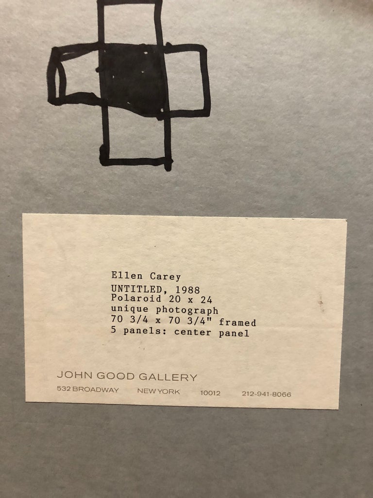 Vintage Large Format Abstract Unique Color Photo Polaroid Photograph Ellen Carey