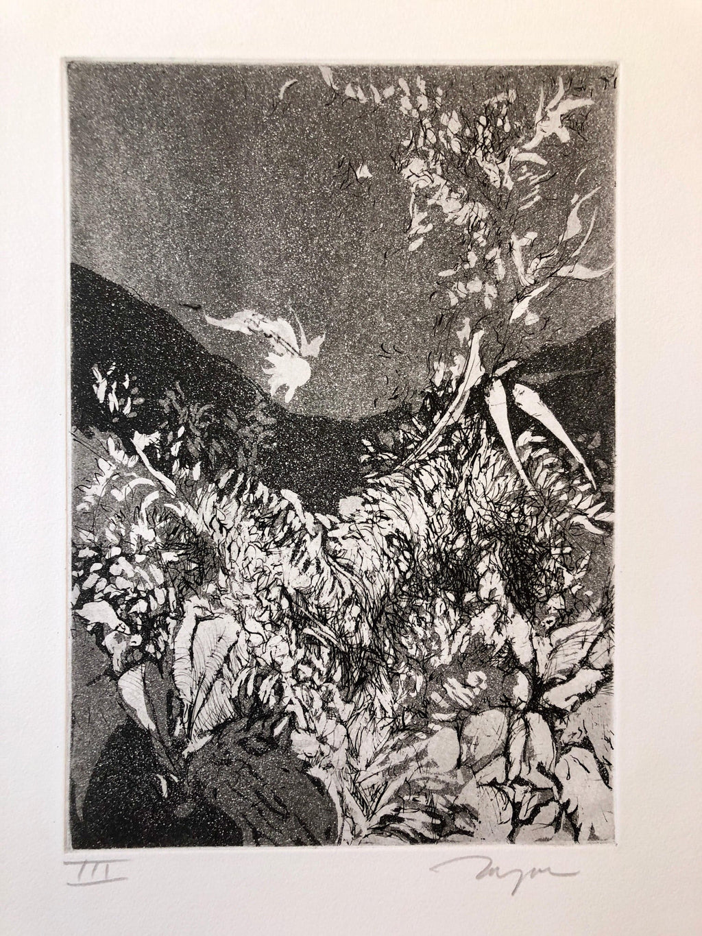 Portraits Erotic Vignettes French Israeli Surrealist Aquatint Etching Le Colonel