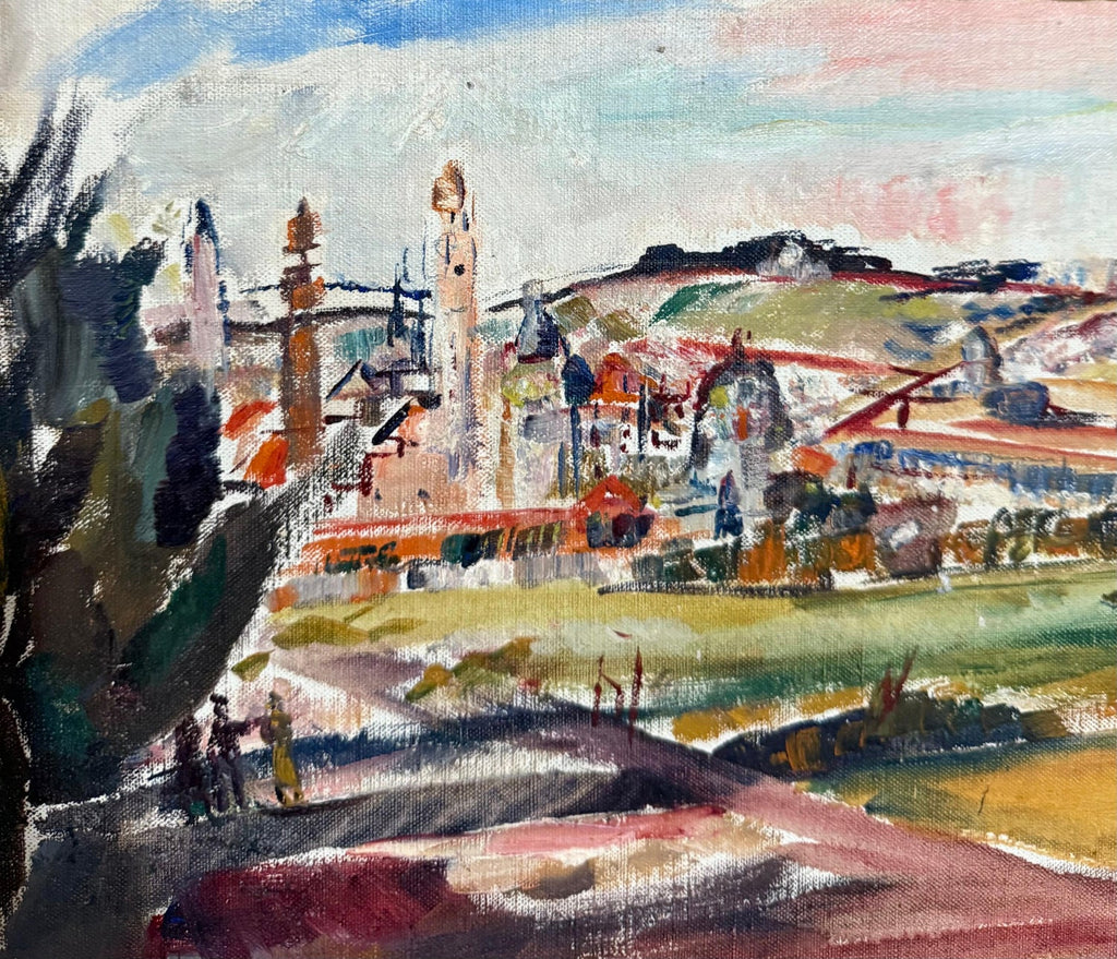 Oil Painting Israeli Landscape Theresa Bernstein Ashcan Realism