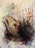 Mixed Media Painting Minnesota Woman Artist Figurative Abstract