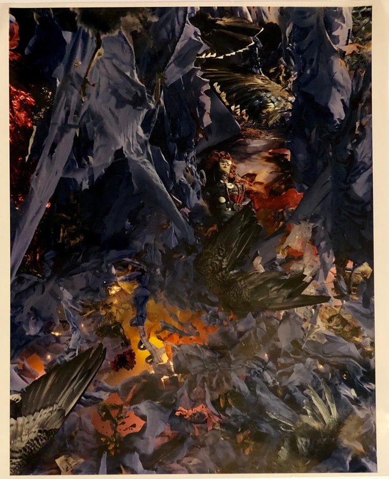 Relics 2 Elaborately Constructed Vintage Color Photograph Surrealist Image