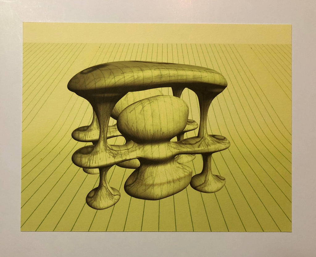 Digital Iris Print "Schizmo Genesis" Pencil Signed with Initials edition of 15
