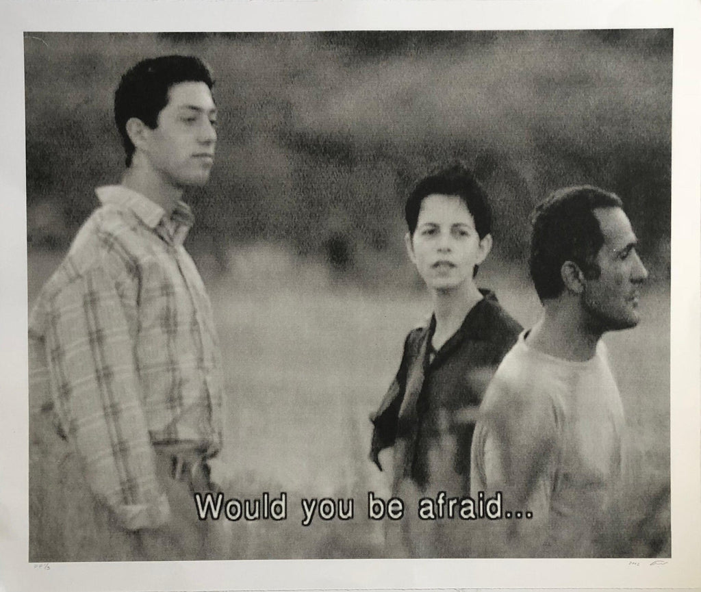 Large Michal Rovner Photograph, Photo Print on Paper Israeli Master
