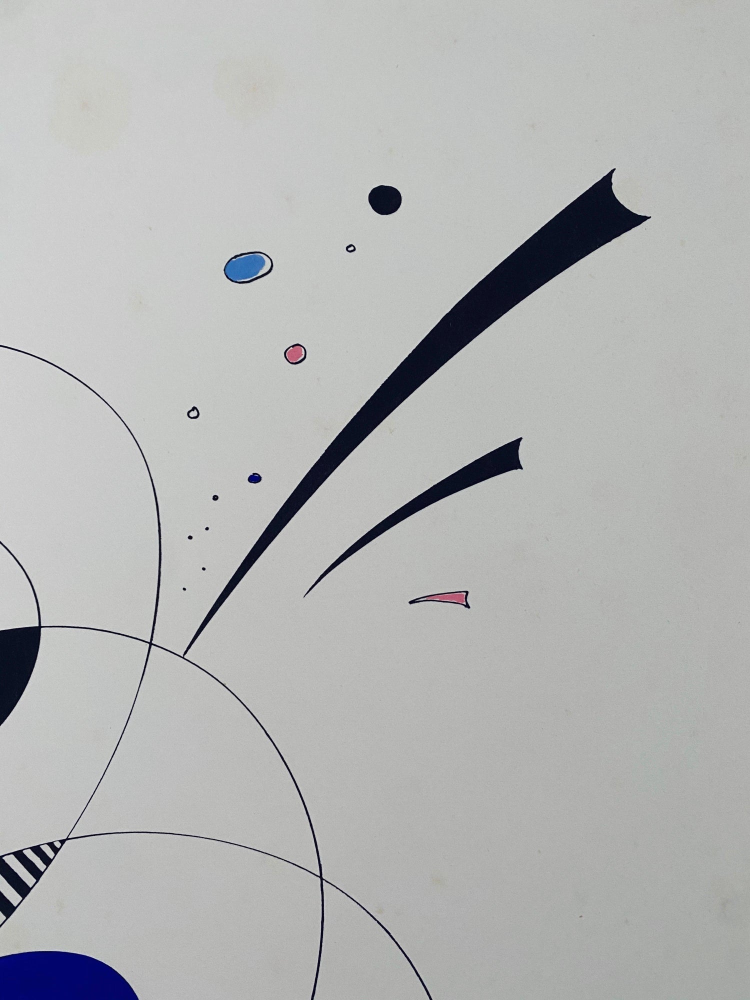 Italian Artist Abstract Lithograph