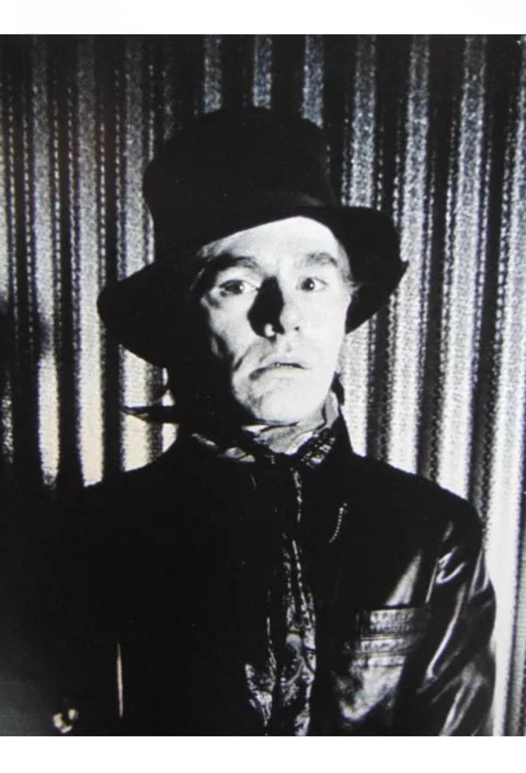 Gianfranco Gorgoni Vintage Photograph Andy Warhol in Leather Factory Photo Print