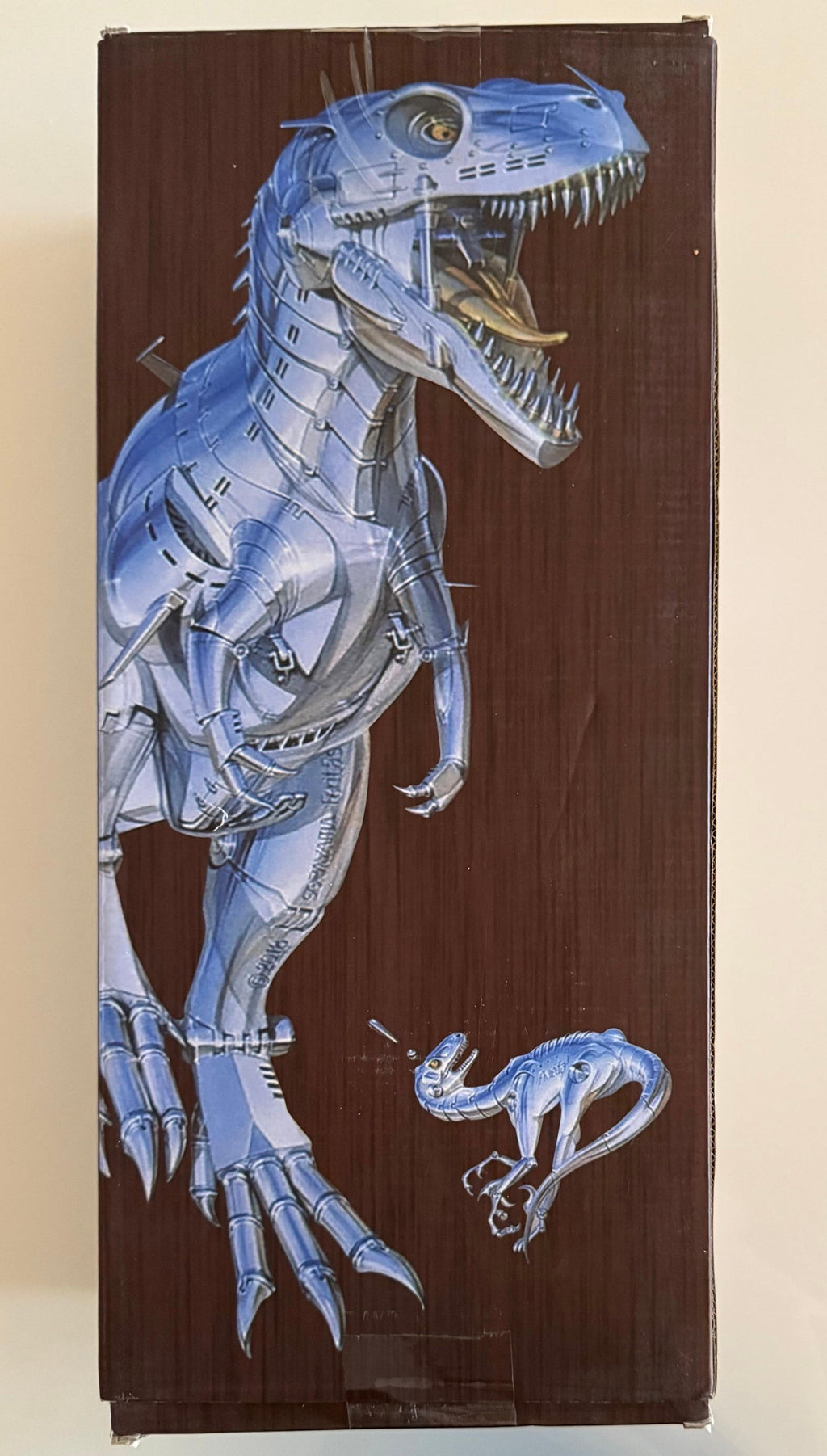 Hajime Sorayama Tyrannosaurus T-rex Cyborg Dinosaur Sculpture in Box Nanzuka
