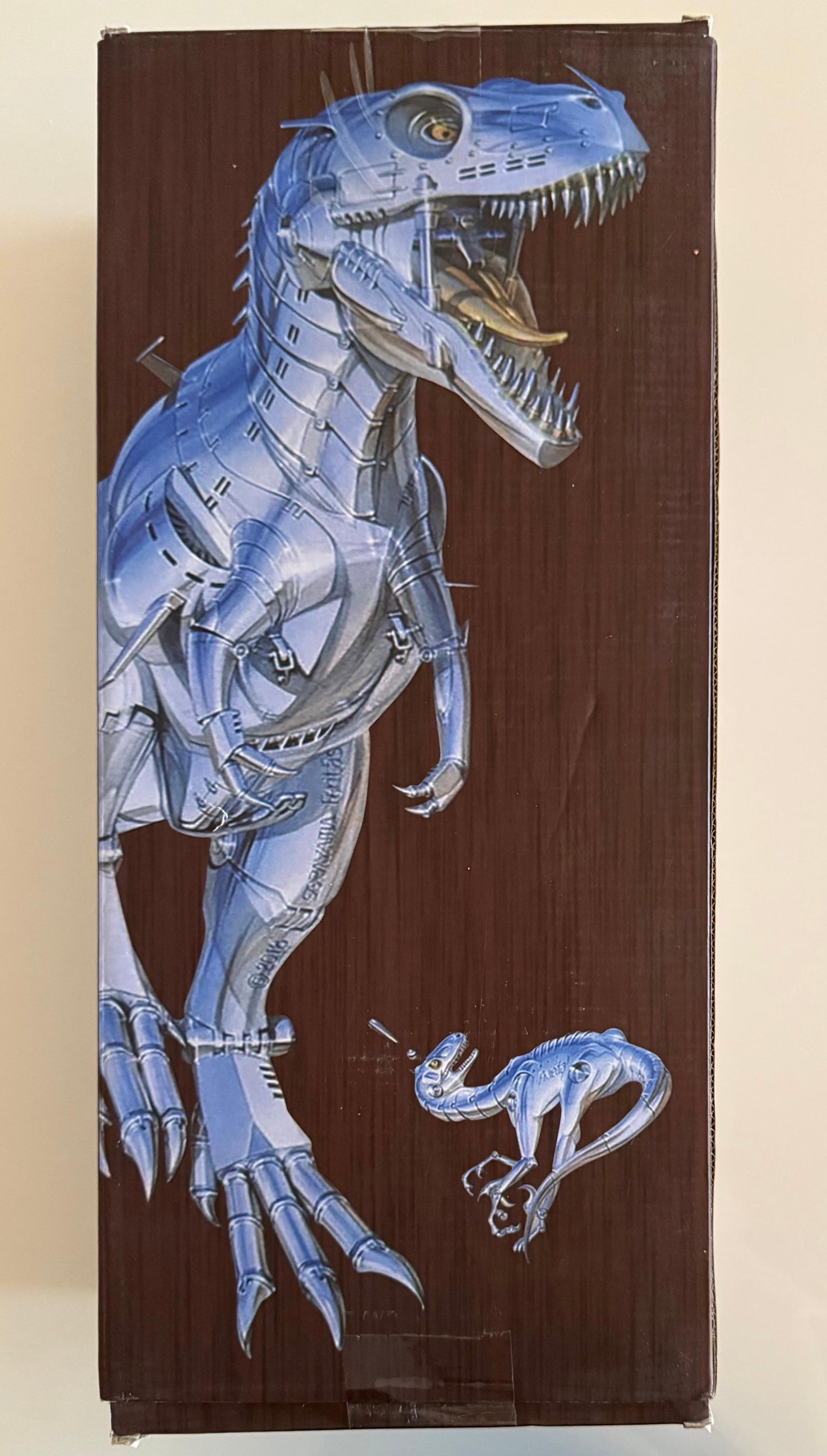 Hajime Sorayama Tyrannosaurus T-rex Cyborg Dinosaur Sculpture in Box Nanzuka