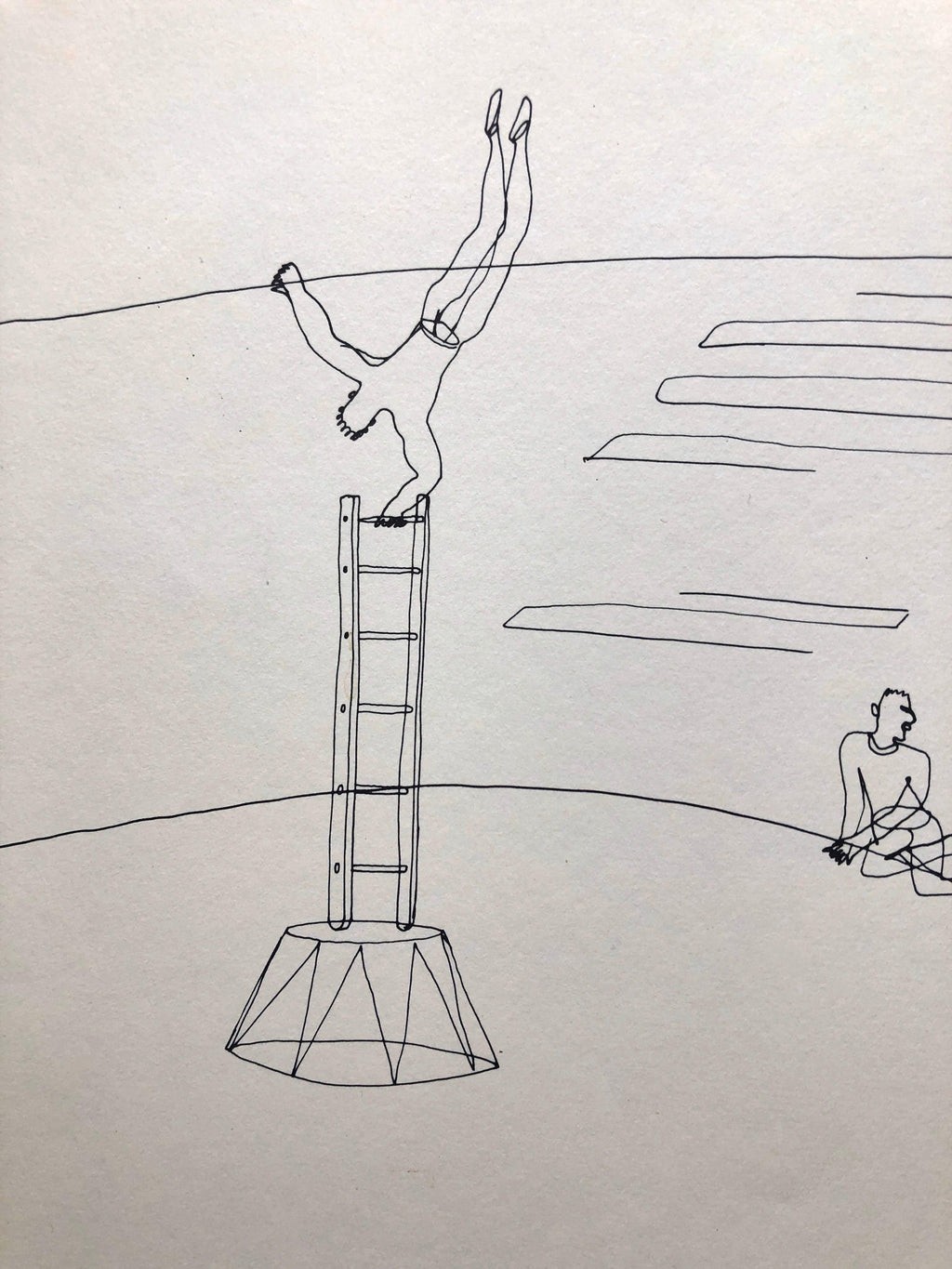 Alexander Calder Circus Reproduction Lithograph After a Drawing