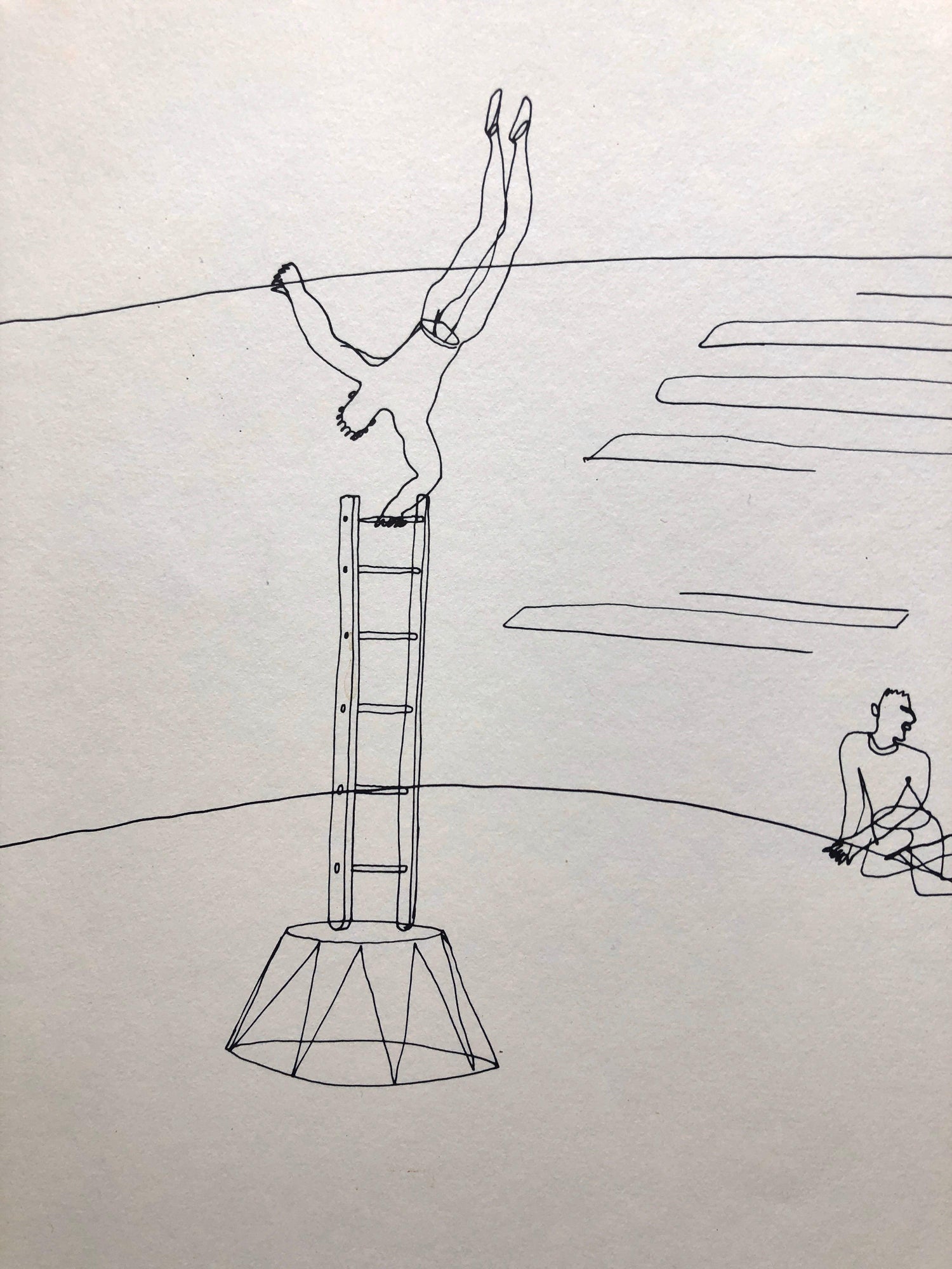 Alexander Calder Circus Reproduction Lithograph After a Drawing