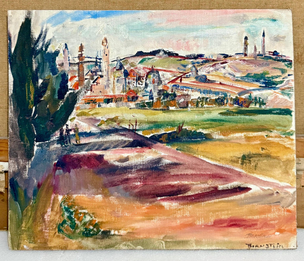 Oil Painting Israeli Landscape Theresa Bernstein Ashcan Realism