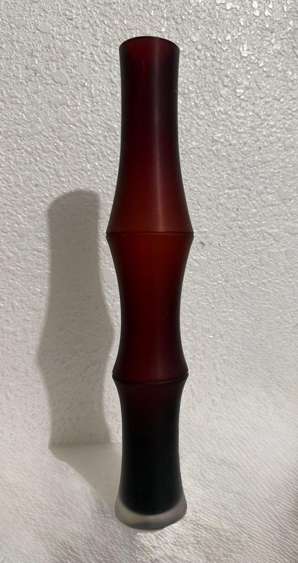 Large Murano Abstract Hand Blown Arcade Glass Sculpture Marcello Panza Vase