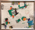 Japanese Modern Abstract 'Some Things of Value' Oil Painting