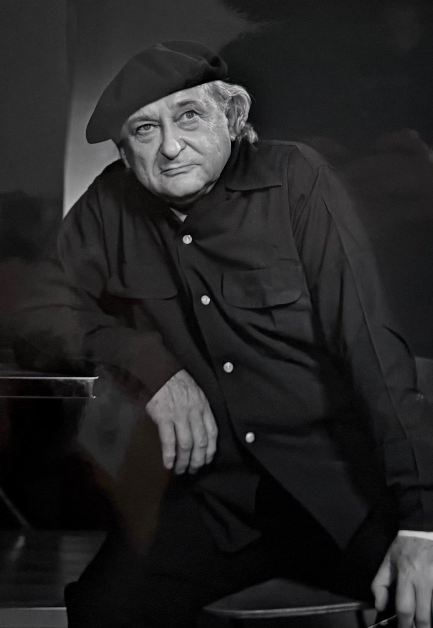 Sculptor Jacques Lipchitz Photograph Portrait Yousuf Karsh Photo Vintage Print