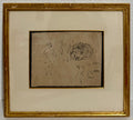German Expressionist Drawing, Watercolor Painting Jules Pascin Cuba Scene 1910