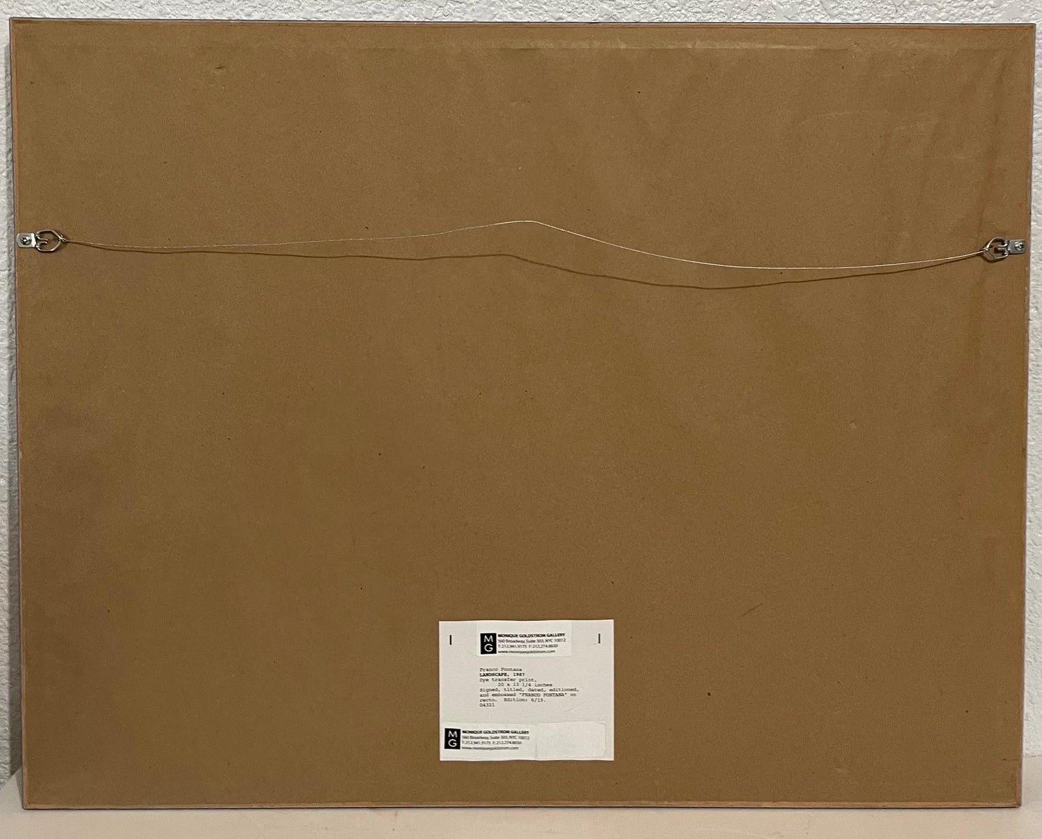 Italian Vintage Dye Transfer Photograph Franco Fontana Color Landscape Photo