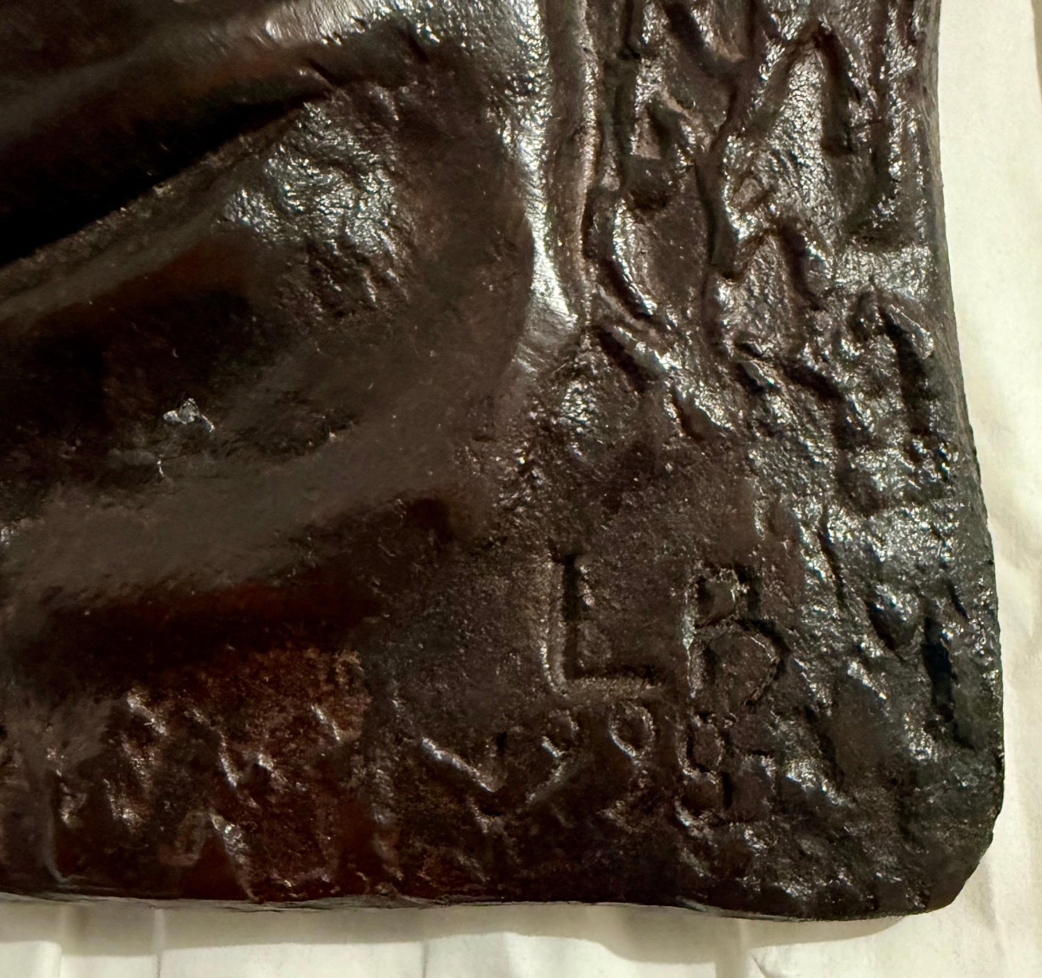 Bronze Sculpture Wall Relief Judaica Jewish Matriarchs Modernist Leonard Baskin