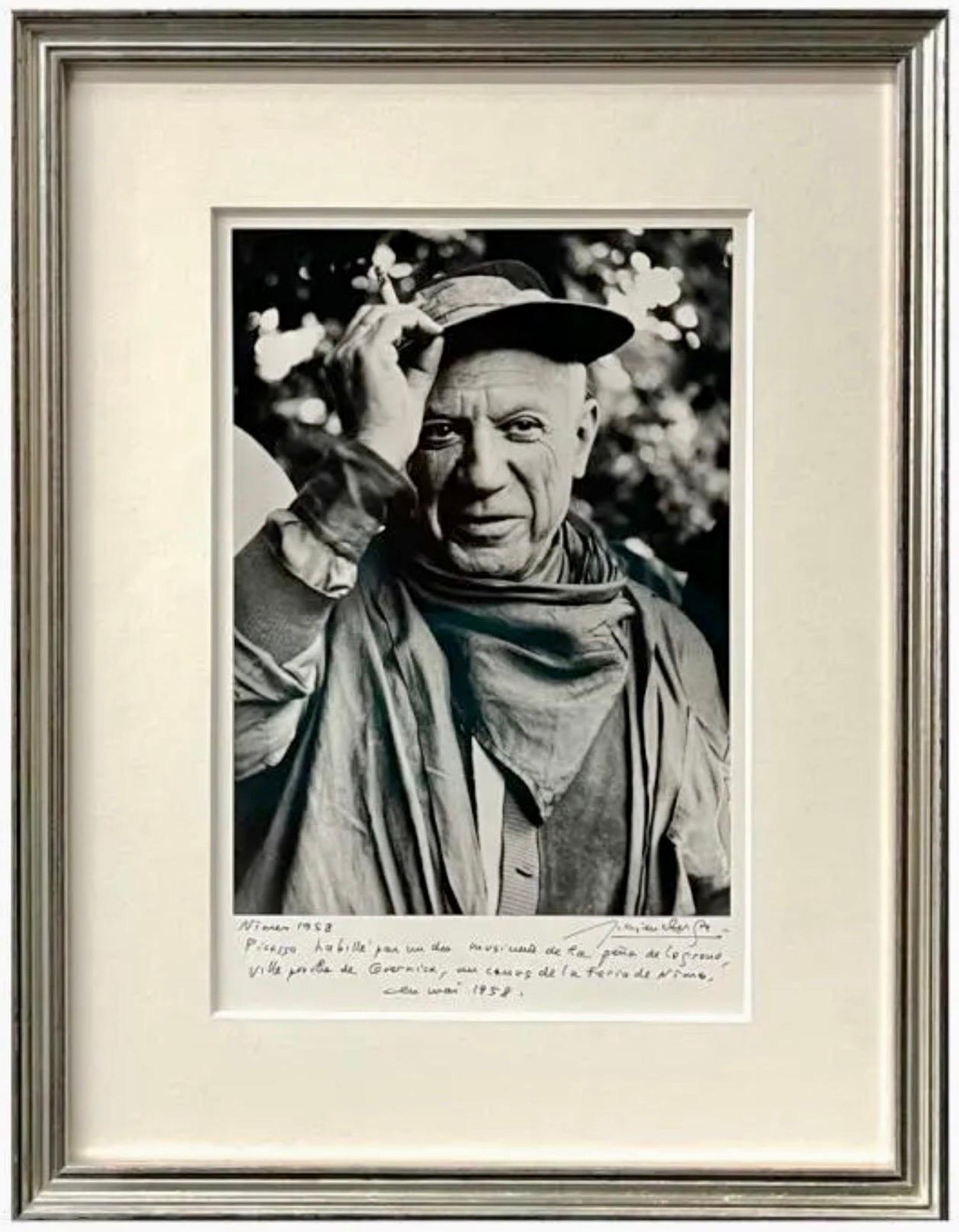 Sculptor Jacques Lipchitz Photograph Portrait Yousuf Karsh Photo Vintage Print