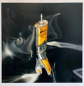 Dart Machine Oil Can Large Format Photo 24X20 Color Photograph Beach House, RI